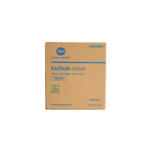 Konica Minolta A0X5254/TNP-50 Y Toner yellow, 5K pages for Bizhub C 3100 P