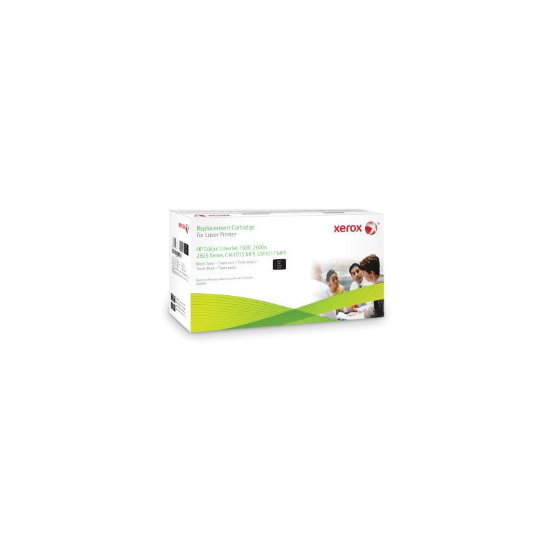 Xerox 003R99768 Toner cartridge black, 2.5K pages/5% replaces HP 124A/Q6000A for HP Color LaserJet 2600 Xerox 003R99768 Toner cartridge black, 2.5K pages/5% replaces HP 124A/Q6000A for HP Color LaserJet 2600