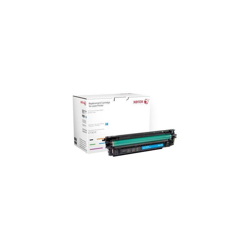 Xerox 006R03468 Toner cartridge cyan, 9.5K pages replaces HP 508X/CF361X for HP CLJ M 552 Xerox 006R03468 Toner cartridge cyan, 9.5K pages replaces HP 508X/CF361X for HP CLJ M 552