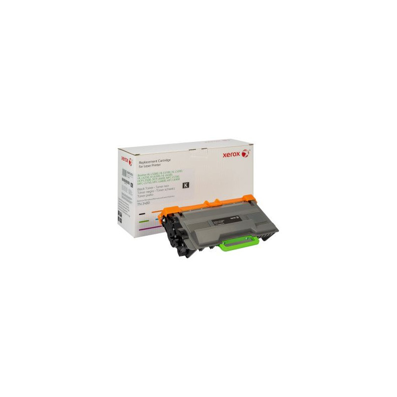 Xerox 006R03618 Toner-kit, 8K pages replaces Brother TN3480 for Brother HL-L 5000/6250/6400