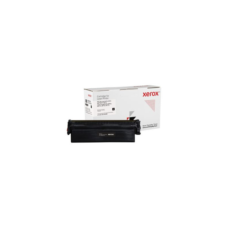 Xerox Everyday Black Toner replacement for HP CF410X/ CRG-046HBK from Xerox 6500 pages 006R03700 6500 pages Black 1 pc