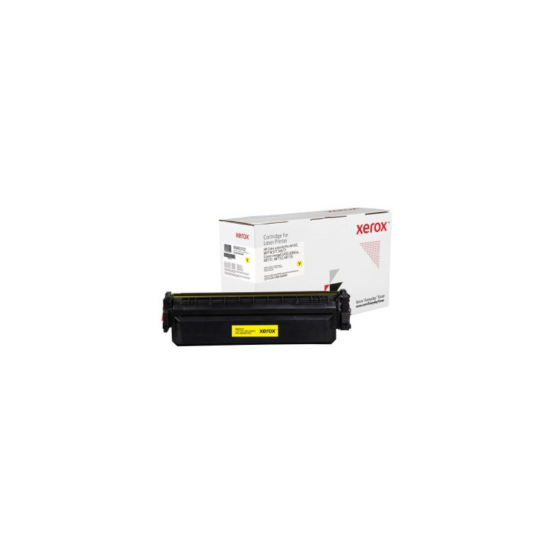 Xerox Everyday Yellow Toner replacement for HP CF412X/ CRG-046HY from Xerox 5000 pages 006R03702 5000 pages 5000 pages