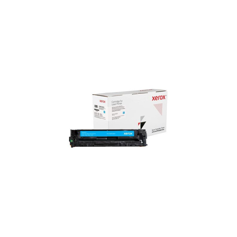 Xerox Everyday Cyan Toner replacement for HP CF211A/ CB541A/ CE321A/ CRG-116C/ CRG-131C from Xerox 1800 pages 006R03809 Xerox Everyday Cyan Toner replacement for HP CF211A/ CB541A/ CE321A/ CRG-116C/ CRG-131C from Xerox 1800 pages 006R03809