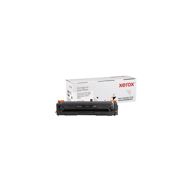 Xerox Everyday Black Toner replacement for HP CF540A/CRG-054BK from Xerox 1400 pages 006R04176 1400 pages Black 1 pcs