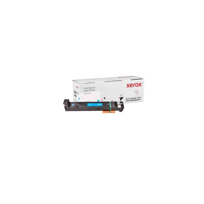 Xerox Everyday Cyan Standard Yield Toner replacement for Oki 44315307 from Xerox 6000 pages 006R04277 6000 pages Cyan