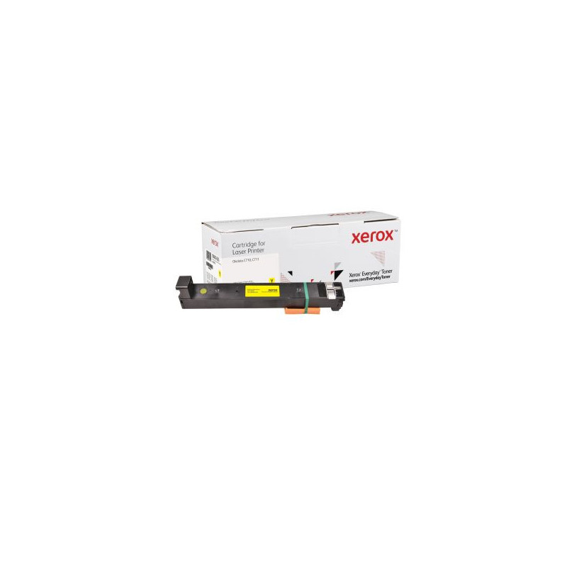 Xerox Everyday Yellow Standard Yield Toner replacement for Oki 44318605 from Xerox 11500 pages 006R04283 11500 pages Y