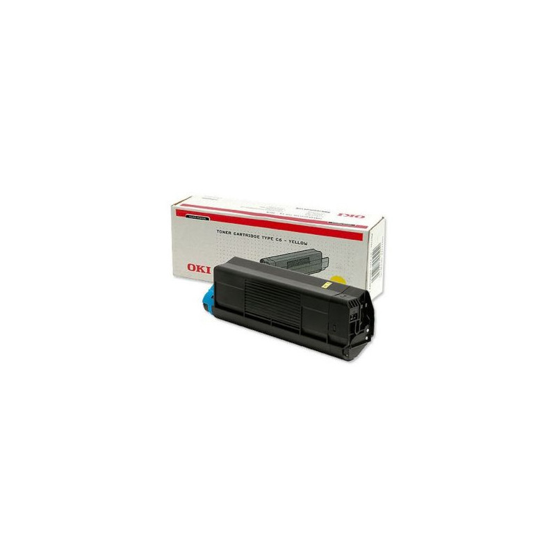 OKI 42127405 Toner yellow, 5K pages/5% for OKI C 5100/5200