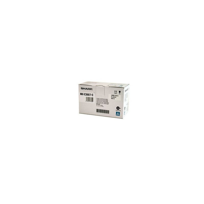 Sharp MXC30GTC Toner-kit cyan, 6K pages for MX-C 250 F/300 W