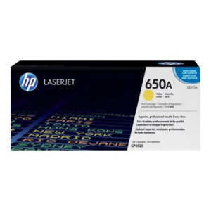 HP 650A Yellow Laserjet Toner Cartridge CE272A for Color Laserjet Enterpries CP5520