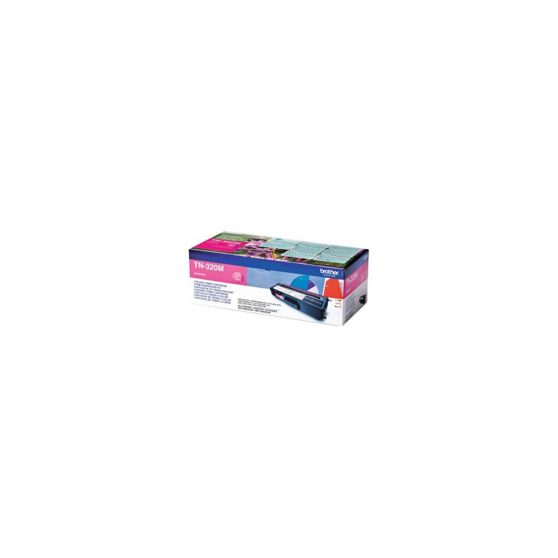 Brother TN320M Toner Cartridge Original magenta 1,500 pages Brother TN320M Toner Cartridge Original magenta 1,500 pages