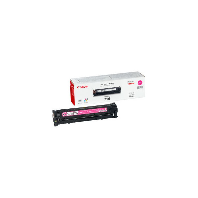 Canon Toner 716 1500 pages Magenta 1 pcs Canon Toner 716 1500 pages Magenta 1 pcs