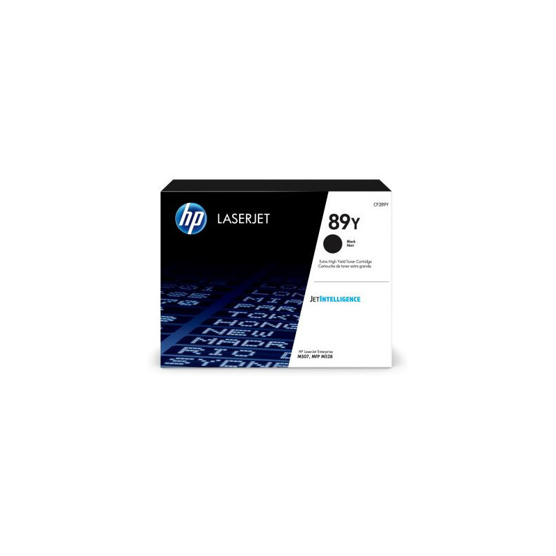 HP 89Y Extra High Yield Black Original LaserJet Toner Cartridge 20000 pages Black 1 pcs