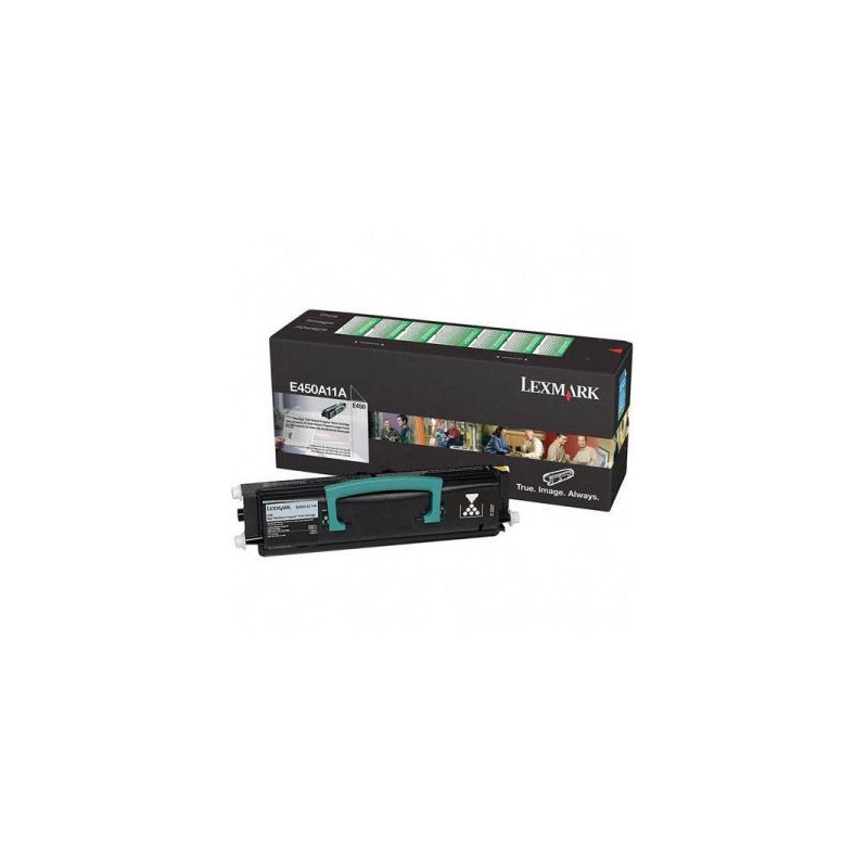 Lexmark 6000 Pages Black Laser Toner Cartridge for E450 Laser Printer Lexmark 6000 Pages Black Laser Toner Cartridge for E450 Laser Printer