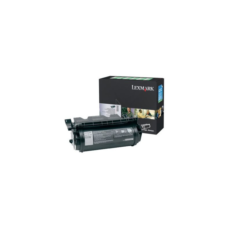 Lexmark 5000 Pages Black Laser Toner Cartridge for T Laser Printer