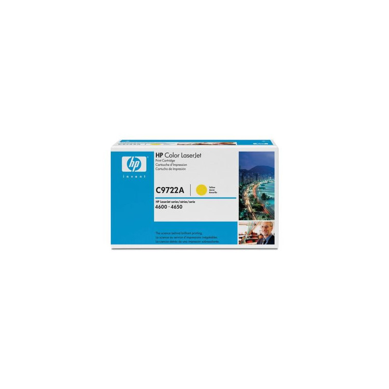 HP 641A Toner Cartridge Yellow for Color LaserJet 4600/4650 Series Printer HP 641A Toner Cartridge Yellow for Color LaserJet 4600/4650 Series Printer