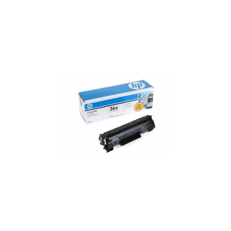 HP 36A Toner Cartridge Black for LaserJet P1505/P1505n Printers HP 36A Toner Cartridge Black for LaserJet P1505/P1505n Printers