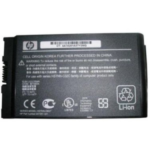 HP 6-Cell Lithium-Ion 10.8VDC 5100mAh 58Wh Primary Notebook Battery for Business Notebooks nc4200 nc4400 tc4200 and tc4400 Series