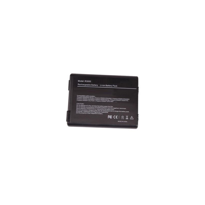 HP High Quality 12-Cell Lithium-I/On 14.8V 6600mAh Laptop Battery for Pavilion ZV5000 ZX5000 HP R3000t R3200 NX9100 Series