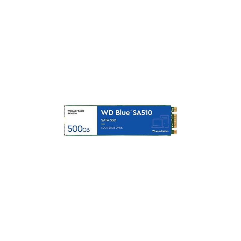 Western Digital Blue SA510 500GB SATA M.2 Solid State Drive for Desktop PC