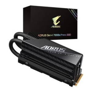 Gigabyte 1TB Aorus Gen 4 7000s NVMe PCIe4 M.2 Solid State Drive with Integrated Heatsink