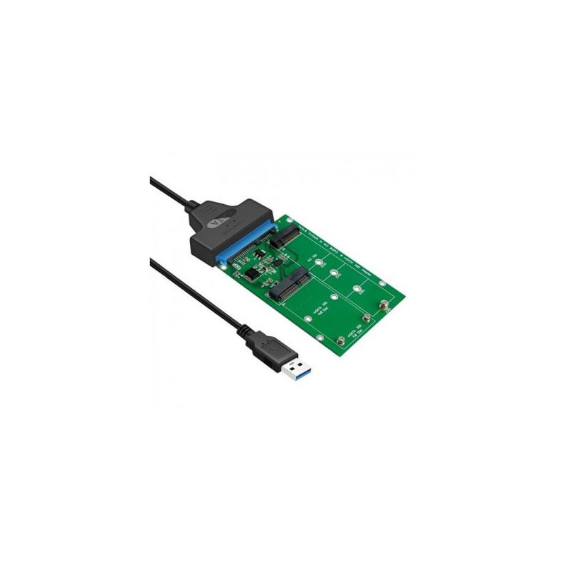 Simplecom USB 3 to mSATA & NGFF M.2 Solid State Drive 2 in 1 Combo Adapter