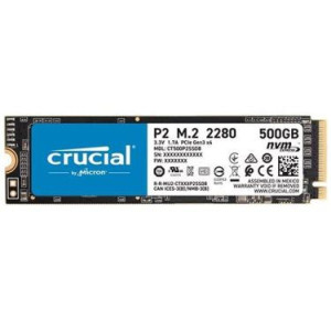Micron Crucial P2 500GB M.2 2280 PCIe NVMe 3D NAND Internal Solid State Drive