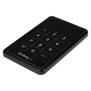 StarTech USB 3 Encrypted Hard Drive Enclosure for 2.5-inch SATA Solid State Drives / Hard Drive